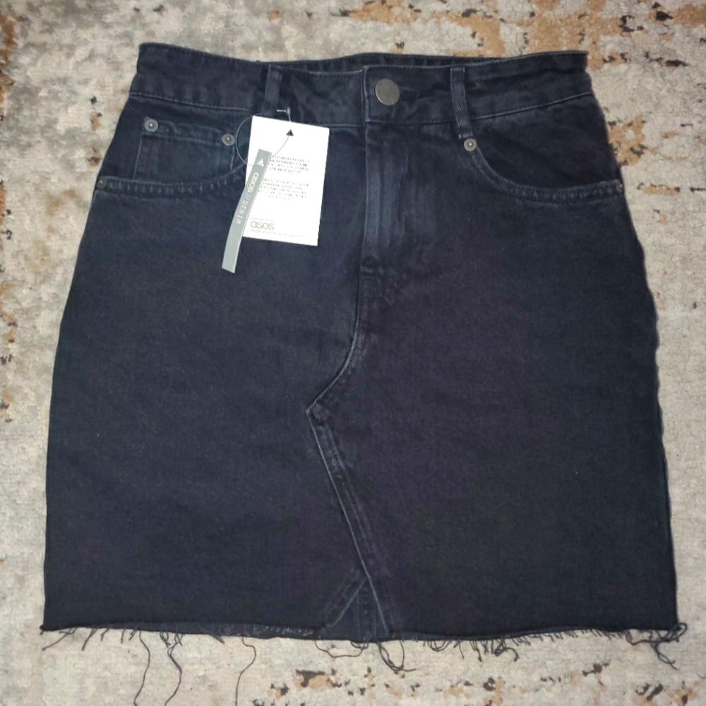 Asos denim skirt sz 2
